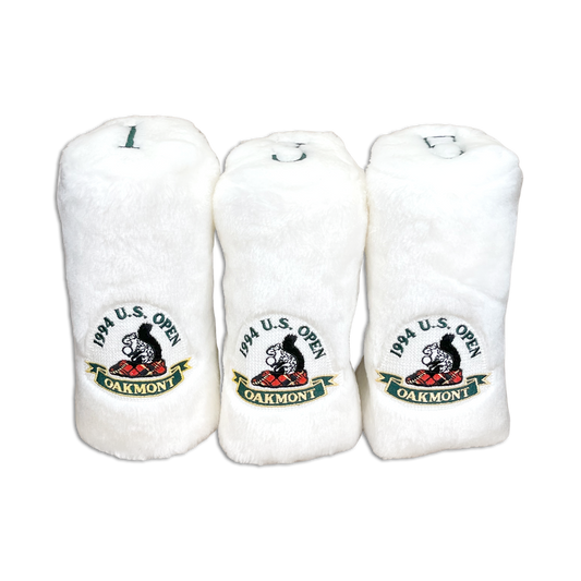 1994 U.S. Open Oakmont Country Club Headcover Trio