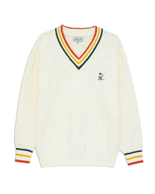 Varsity Knit Sweater