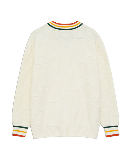 Varsity Knit Sweater