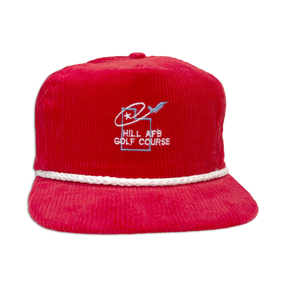 80's Utah Hill Air Force Base Corduroy Hat