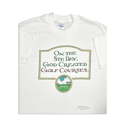 80's God Created Golf Courses T-Shirt