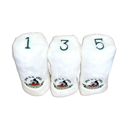 1994 U.S. Open Oakmont Country Club Headcover Trio