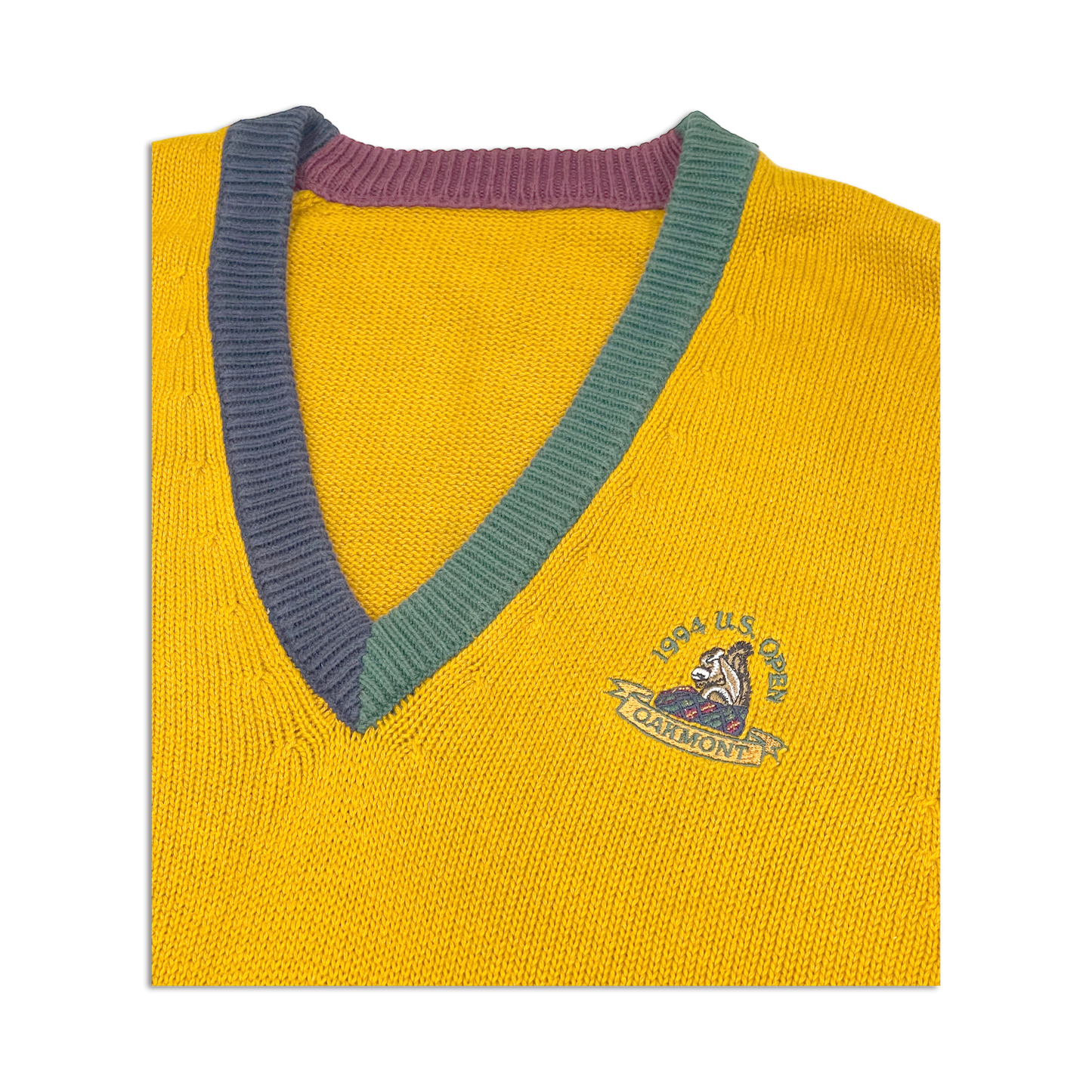 1994 U.S. Open Oakmont Country Club Color Block Vest