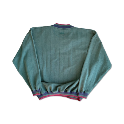90's Oak Hill Country Club V-Neck Sweatshirt