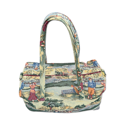 90's Tapestry Golf Duffel Bag
