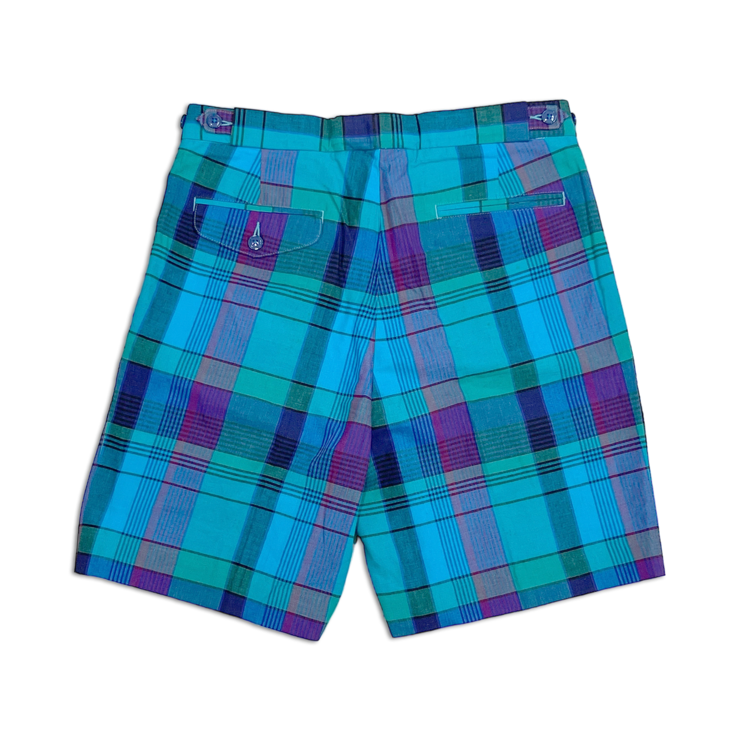 90's Van Heusen Plaid Golf Shorts