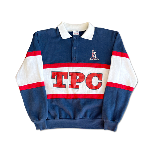 80's TPC Scottsdale Rugby Crewneck