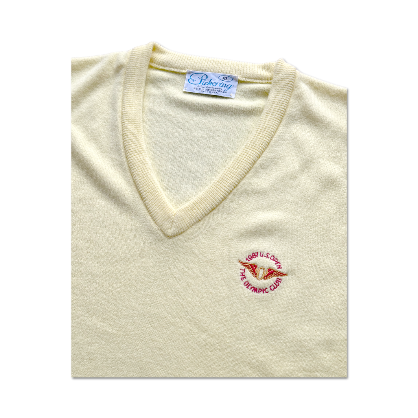 1987 US Open The Olympic Club Sweater Vest