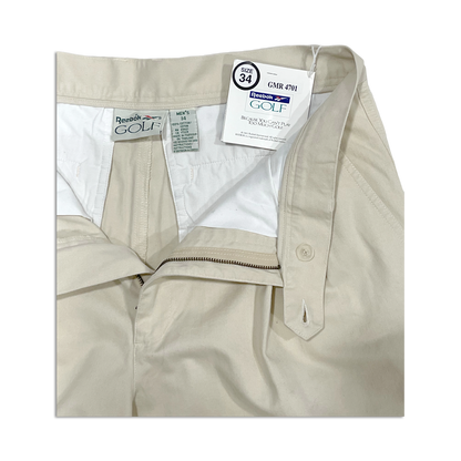 1993 Reebok John Daly Pleated Golf Shorts