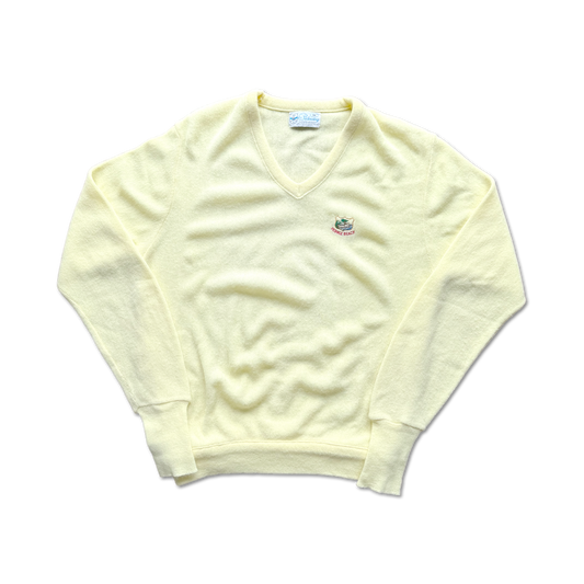 80's Pebble Beach V-Neck Sweater