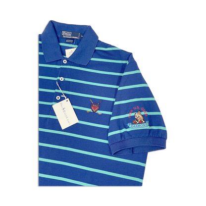 1994 U.S. Open Oakmont Country Club Striped Polo