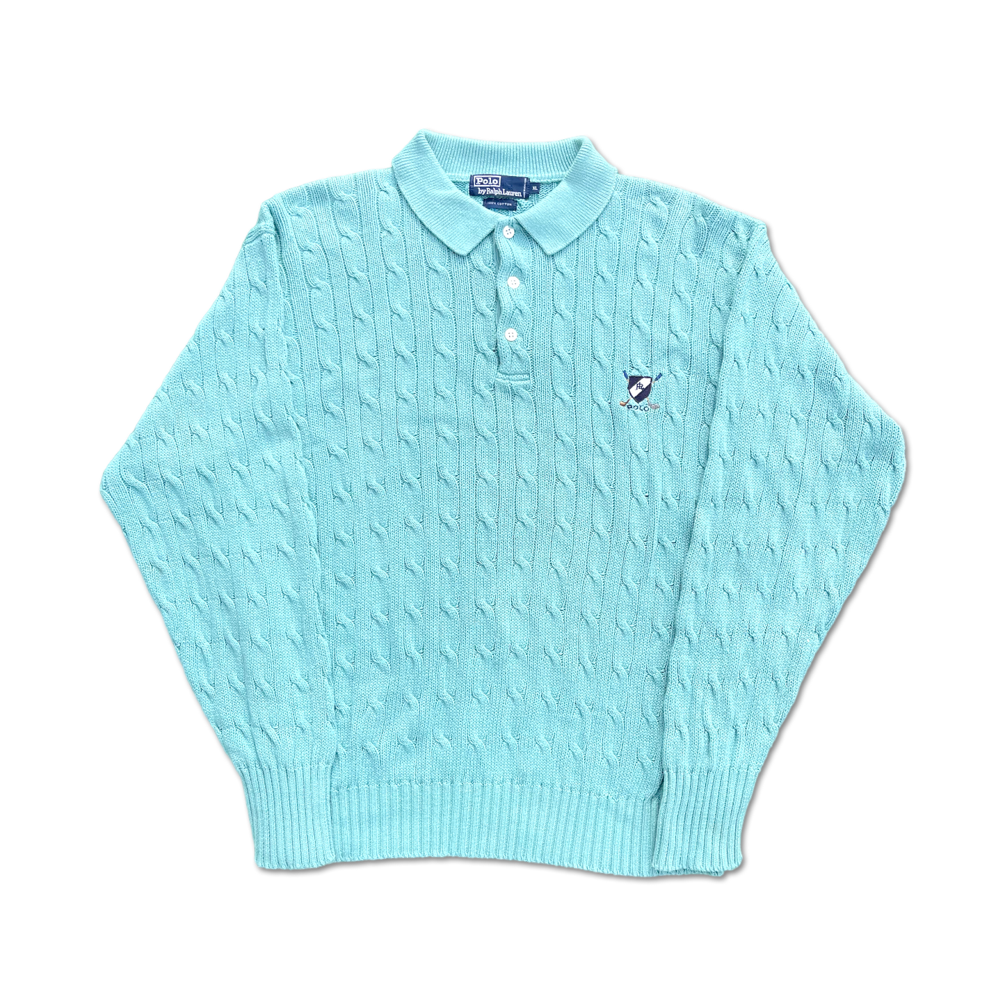 90's Polo Ralph Lauren Golf Cable Knit Sweater