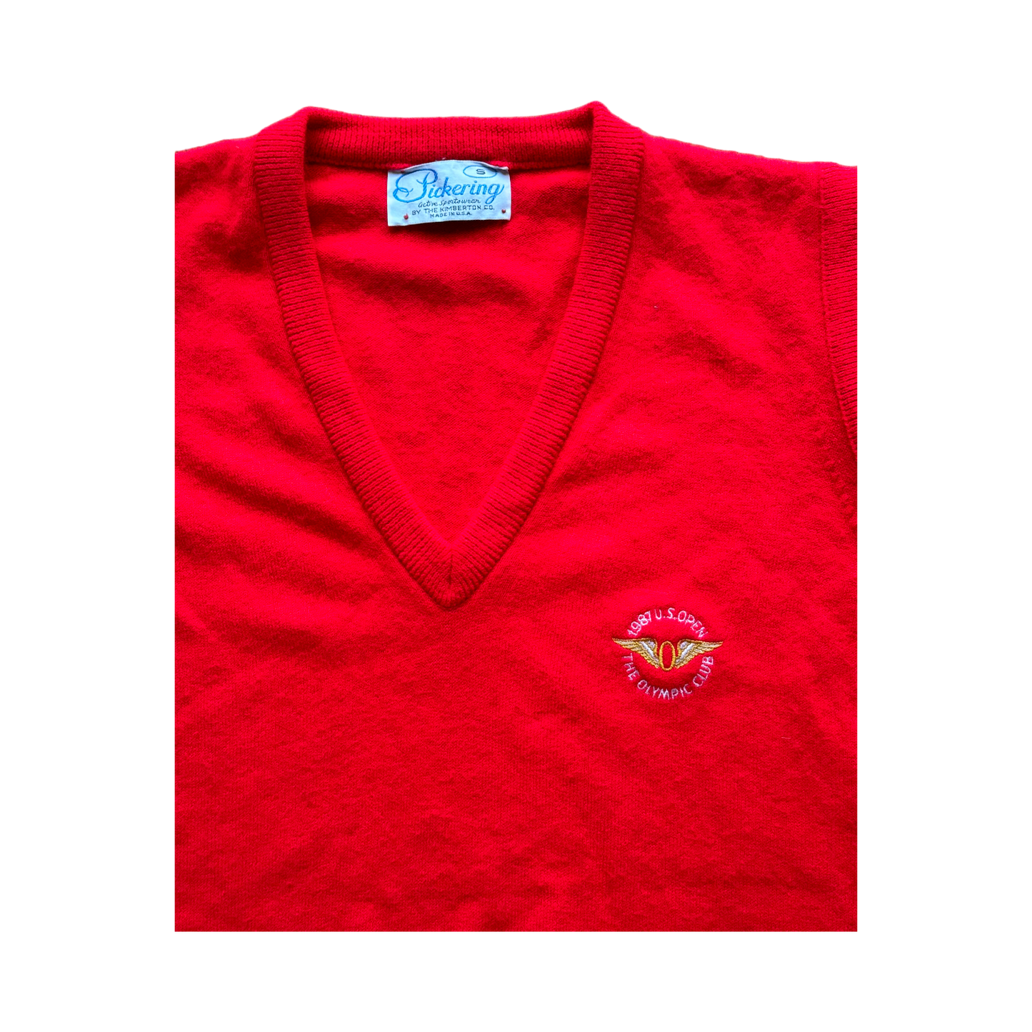 1987 U.S. Open The Olympic Club Sweater Vest