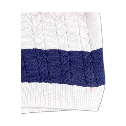 80's Pebble Beach Golf Links Cable Knit Sweater