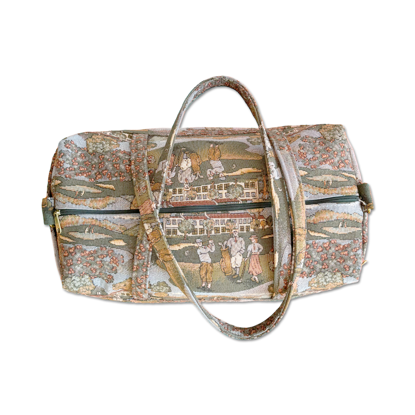 90's Tapestry Golf Duffel Bag