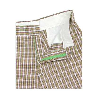 80's Plaid Golf Shorts
