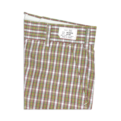 80's Plaid Golf Shorts