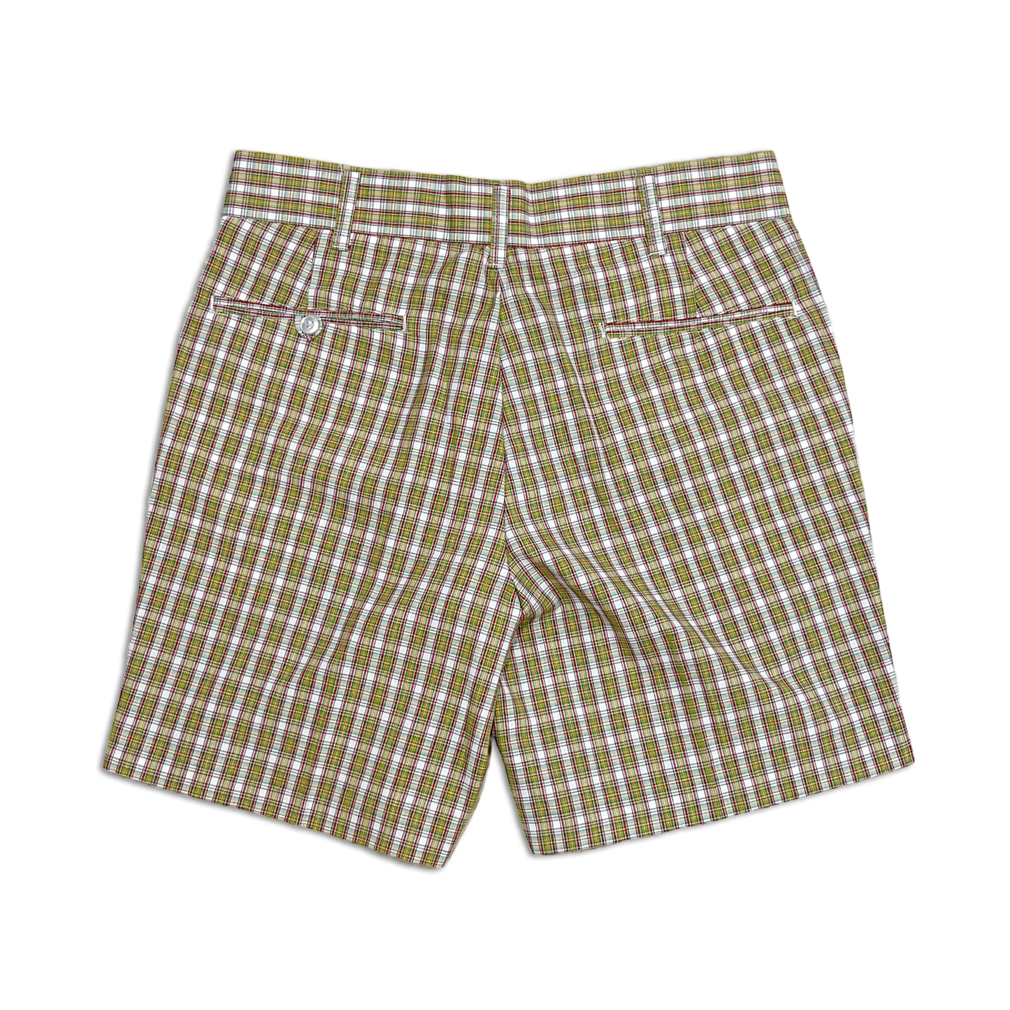 80's Plaid Golf Shorts