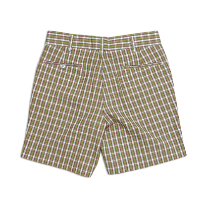 80's Plaid Golf Shorts