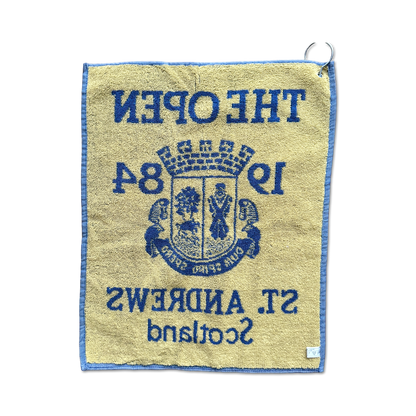 1984 British Open St Andrews Links Golf Towel
