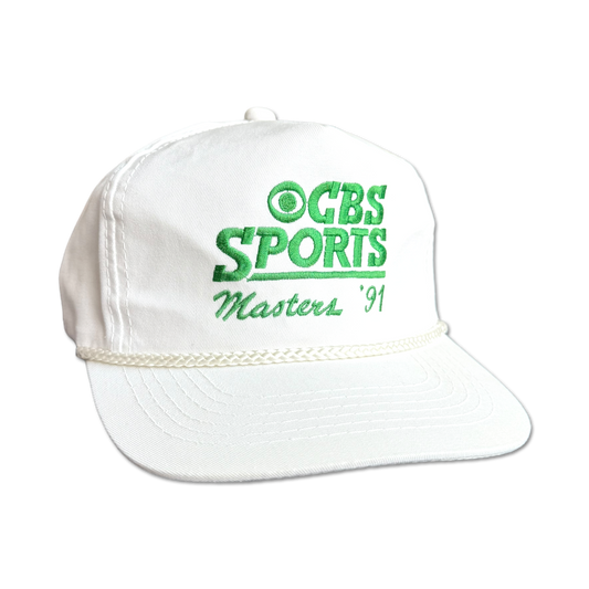 1991 Masters CBS Sports Hat