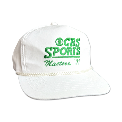 1991 Masters CBS Sports Hat