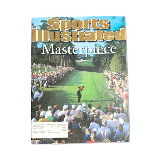 2001 Sports Illustrated Tiger Woods "Masterpiece" Issue