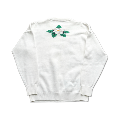 90's Masters Augusta National Floral Knit Sweater