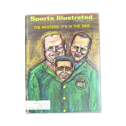 1966 Sports Illustrated "The Masters: It's In The Bag" Issue