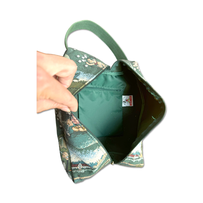 80's Disney Mickey Mouse Tapestry Golf Shoe Bag