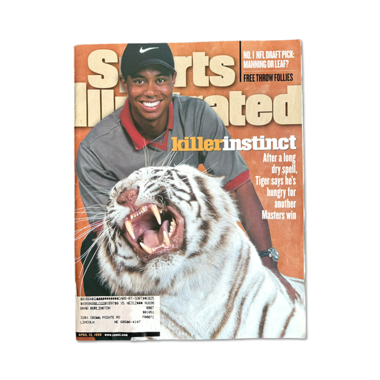 1998 Sports Illustrated Tiger Woods "Killer Instinct" Issue