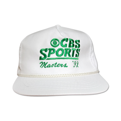1992 CBS Sports Masters Augusta National Rope Hat