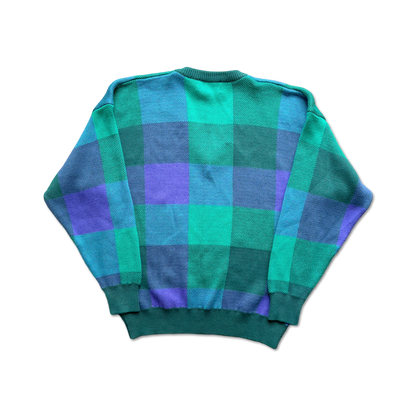 90's Masters Augusta National Checkered Sweater