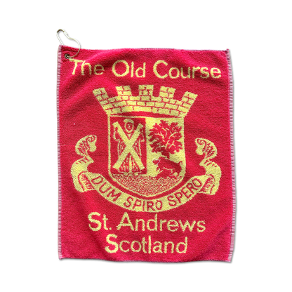 80's St Andrews The Old Course Golf Towel