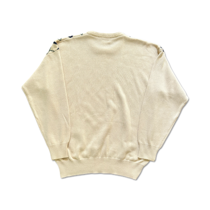 90's Masters Augusta National Diamond Knit Sweater