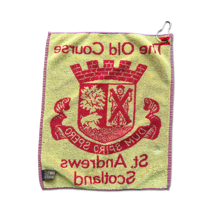 80's St Andrews The Old Course Golf Towel