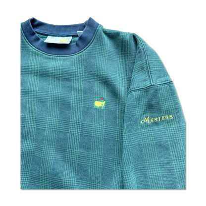90's Masters Augusta National Plaid Sweatshirt