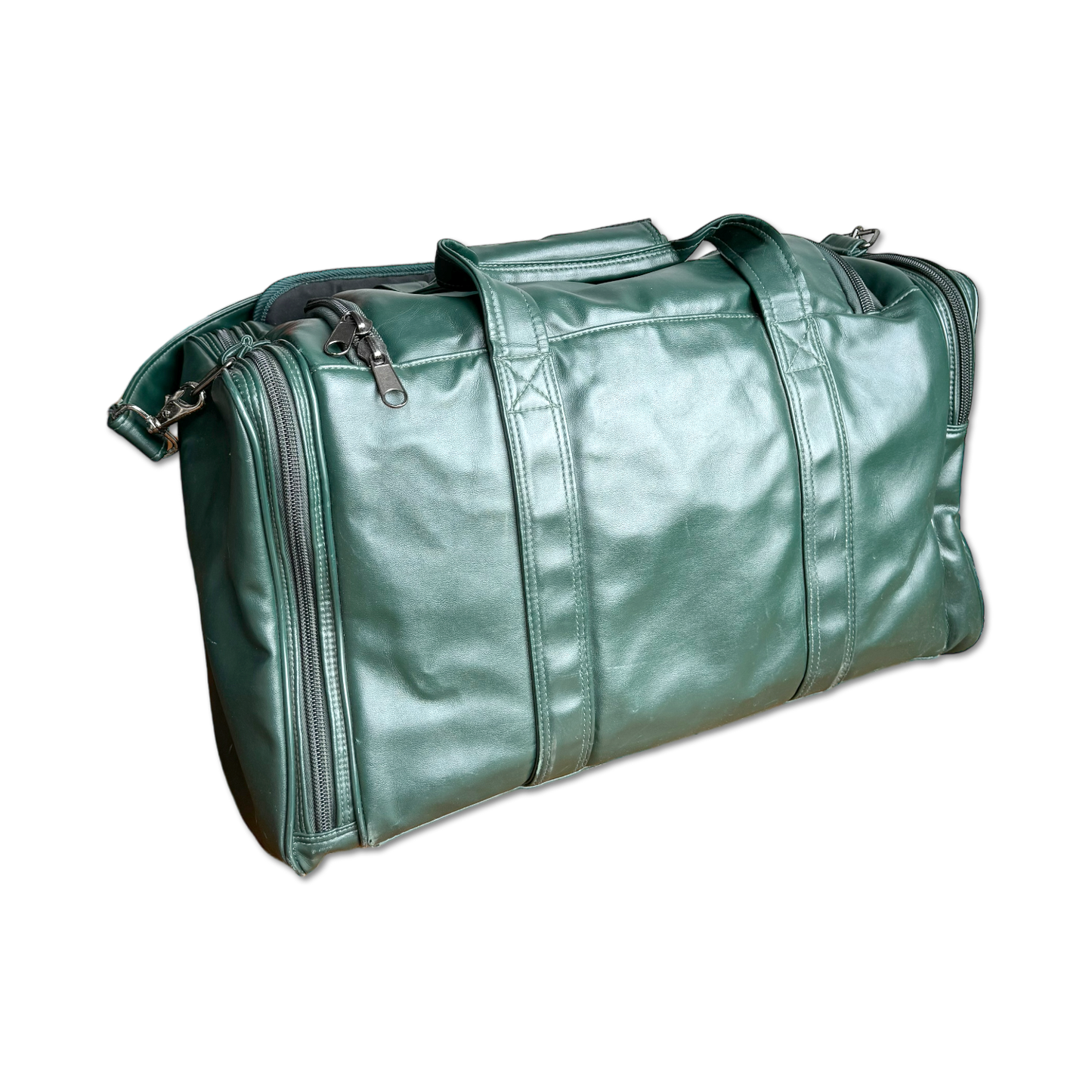 90's Masters Augusta National Leather Duffel Bag