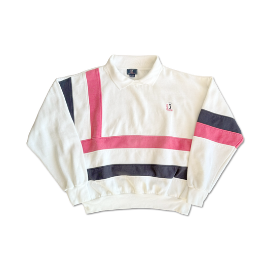 90's PGA Tour Collared Crewneck