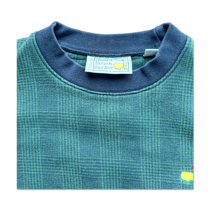 90's Masters Augusta National Plaid Sweatshirt