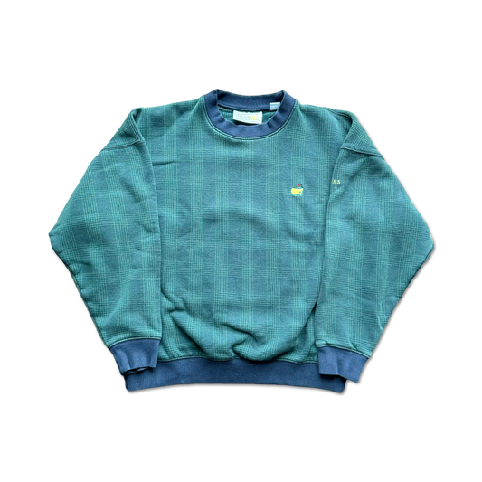 90's Masters Augusta National Plaid Sweatshirt
