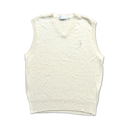 90's Masters Augusta National Cable Knit Sweater Vest