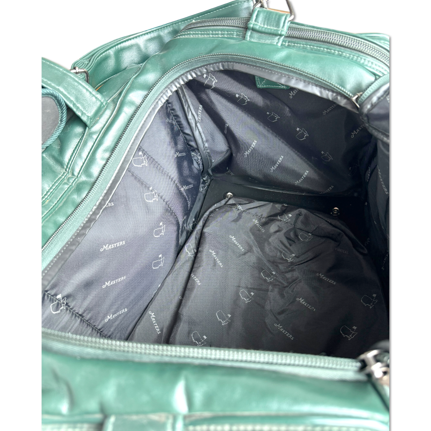 90's Masters Augusta National Leather Duffel Bag