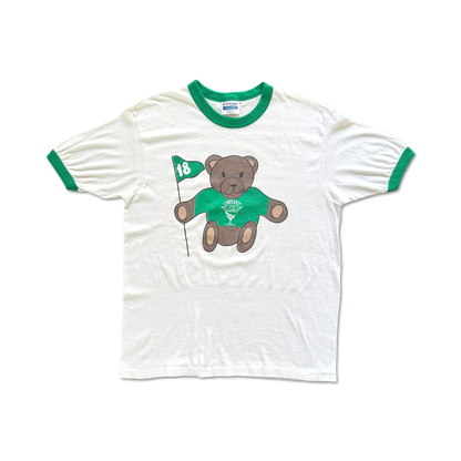 80's Augusta Home of the Masters Teddy Bear Ringer T-Shirt