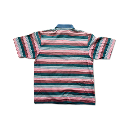 90's Masters Augusta National Striped Polo