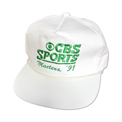 1991 CBS Sports Masters Augusta National Rope Hat