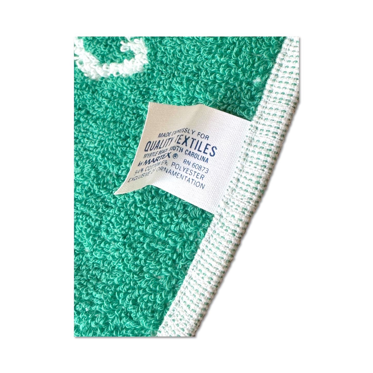 70's Masters Augusta National Golf Towel