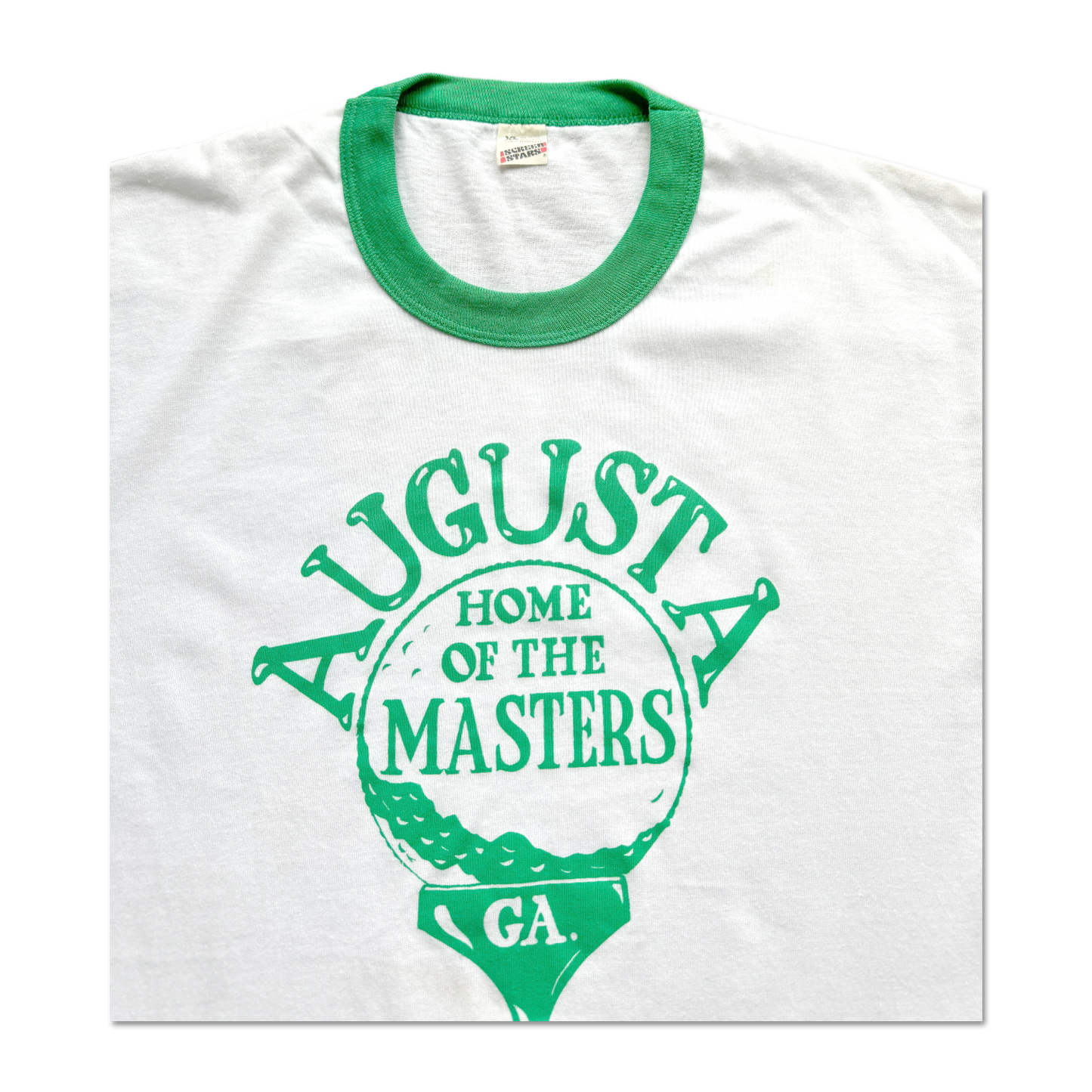 80's Augusta Home of the Masters Ringer T-Shirt