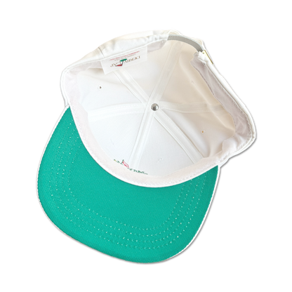 90's Masters Augusta National Leather Strapback Hat