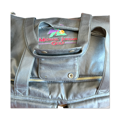 90's Michael Jordan Golf Leather Duffel Bag